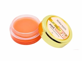 Lip Balm | Nourishing & Softening | Hydrating Lip Care for Dry & Chapped Lips Each 8g (Pack of 1, Peach)