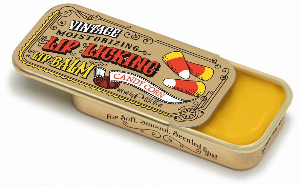 Lip Licking Lip Balm in Vintage Slider Tins