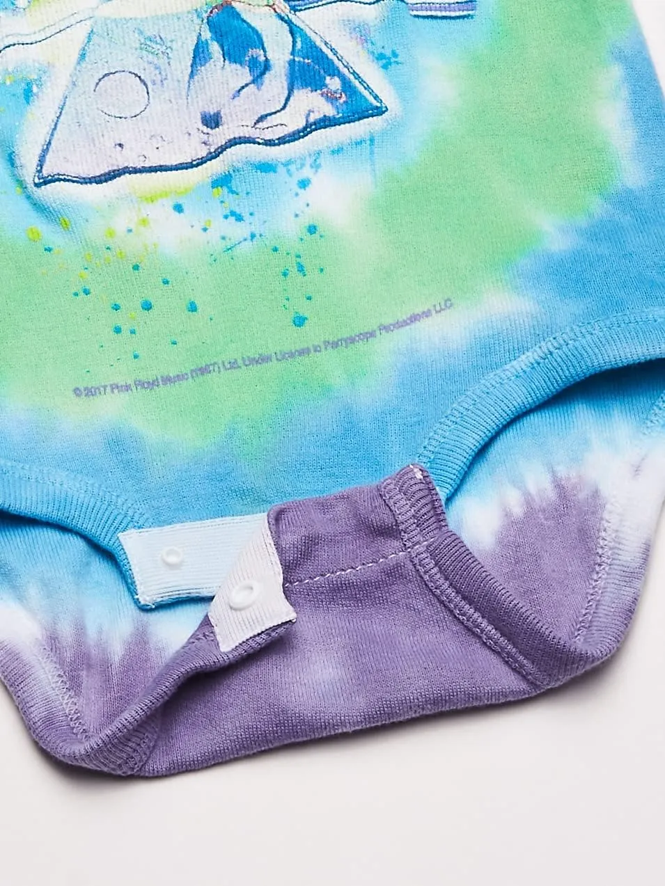 Liquid Blue baby-boys Pink Floyd Dark Side Oil Paint Onesie