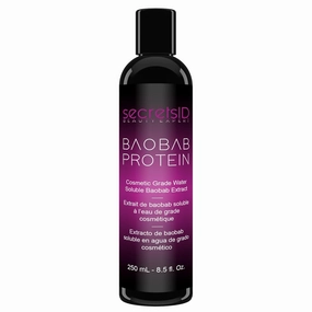 Liquid Baobab Protein - Pure Vegan Hydrolyzed Baobab Extract from African Trees for Haircare and Skincare - 8 Oz