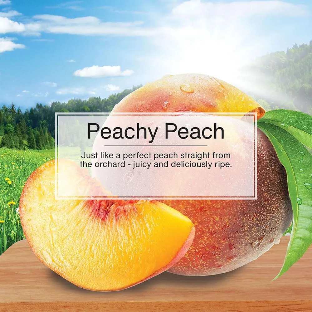 LITTLE TREES Air Fresheners Car Air Freshener. Hanging Tree Provides Long Lasting Scent for Auto or Home. Peachy Peach, 24 Air Fresheners