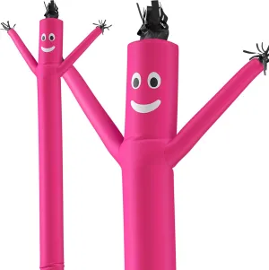 LookOurWay Air Dancers Inflatable Tube Man Attachment - 20 Feet Tall Wacky Waving Inflatable Dancing Tube Guy for Business Promotion - Blower Not Included - Pink