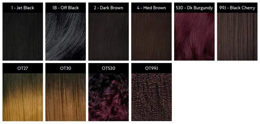 LOOSE DEEP SWOOP SIDE BANG (4 Medium Brown) - Freetress Equal Synthetic Drawstring Bang & Ponytail