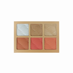 Lora Glow And Blush 6 Color Palette