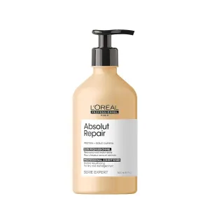 L'Oréal Professionnel Paris Absolut Repair Conditioner - Protein Hair Treatment For Dry, Damaged Hair, Repairs Damage & Provides Shine With Quinoa & Proteins
