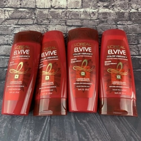 Loreal Elvive Color Vibrancy Protecting Shampoo & Conditioner Lot of 4