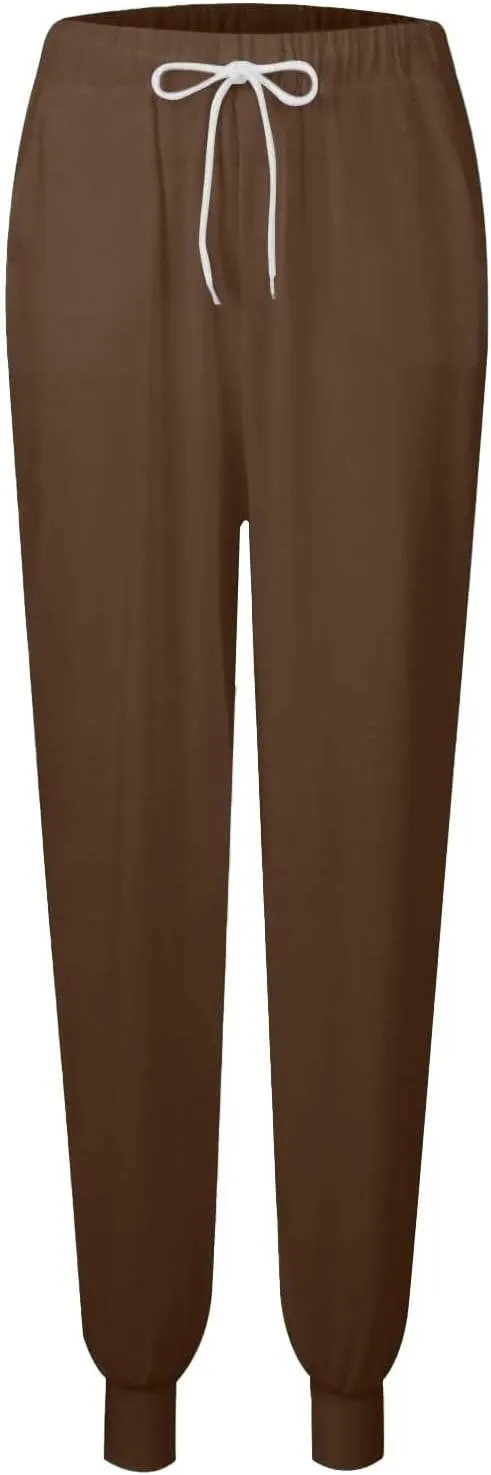 Lounge Matching Set Long Sleeve Crewneck Pullover Tops and Long Pants Casual Lapel Half Zip Tracksuit Sweatsuit