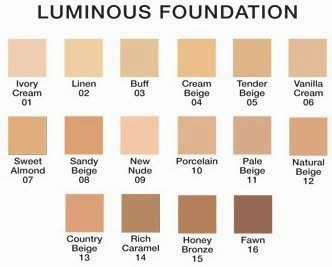 Luminous Liquid Foundation - Ultra Moisturizing Natural Lightweight Full Coverage - Pale Beige