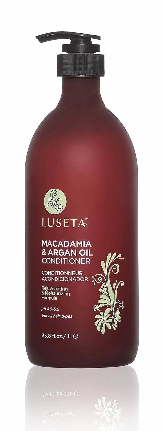 Luseta Beauty Macadamia and Argan Oil Conditioner, 33.8 Ounce