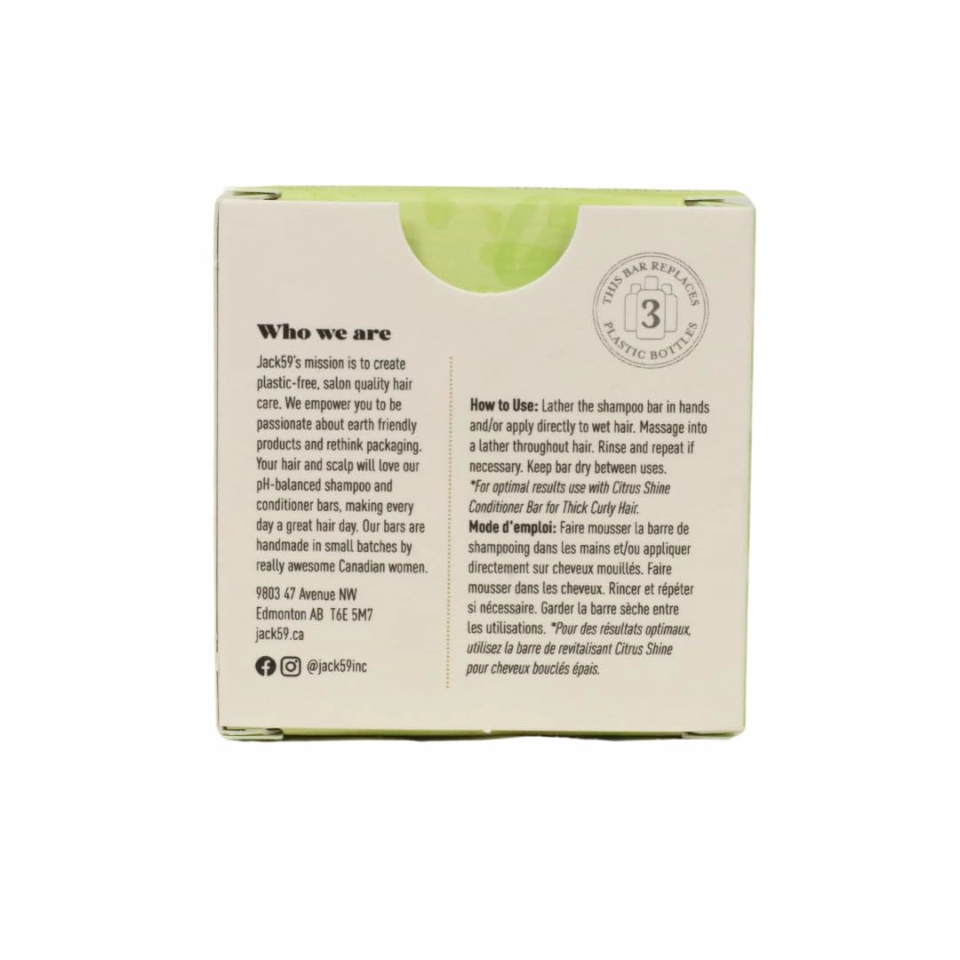 Luxury Solid Conditioner Bar for Thick Curly Hair with Orange and Bergamot Essential Oils, Organic Conditioner, Conditioner Bars for Hair, pH Balanced, Gluten Free, Sulphate Free, Citrus Shine, 2 oz