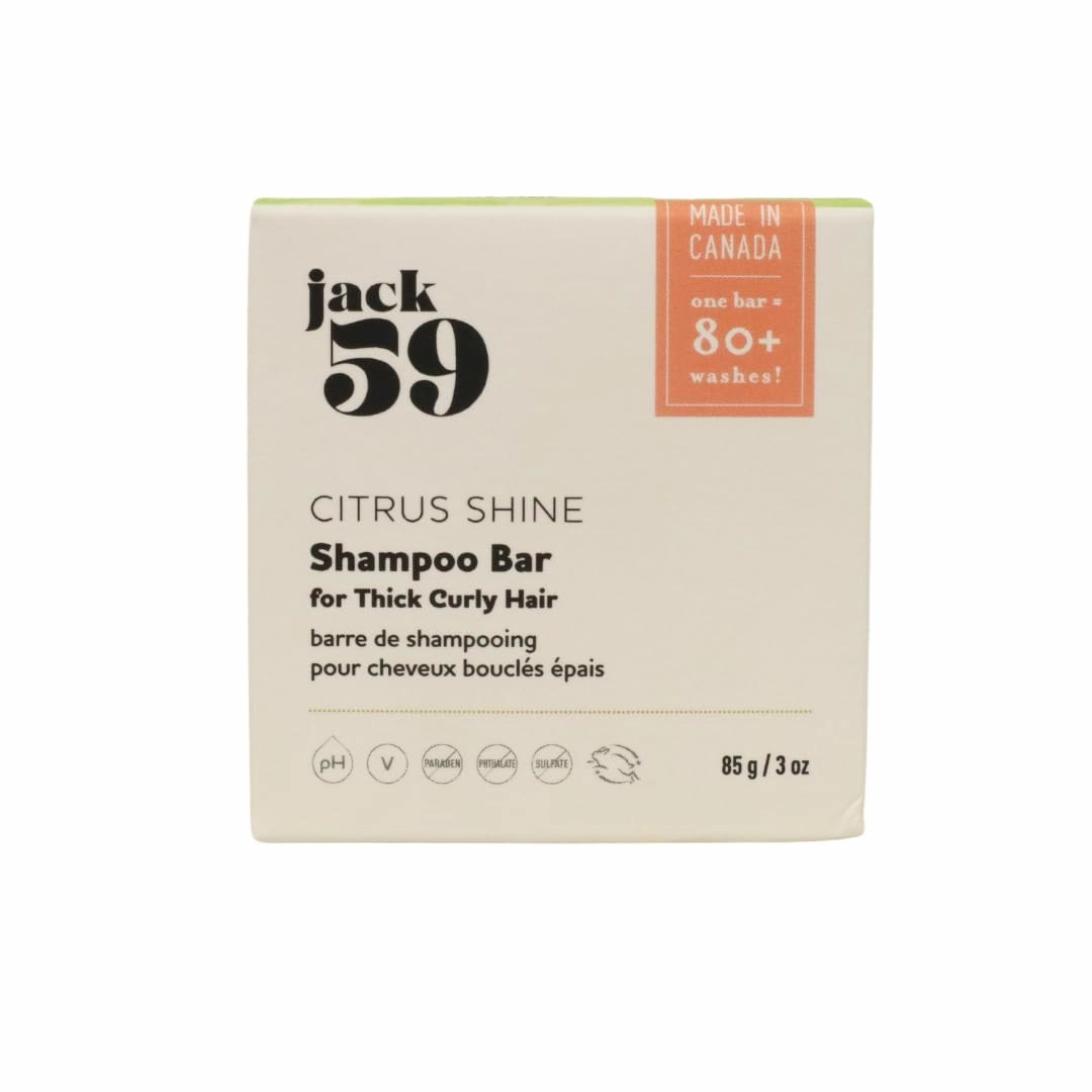 Luxury Solid Conditioner Bar for Thick Curly Hair with Orange and Bergamot Essential Oils, Organic Conditioner, Conditioner Bars for Hair, pH Balanced, Gluten Free, Sulphate Free, Citrus Shine, 2 oz