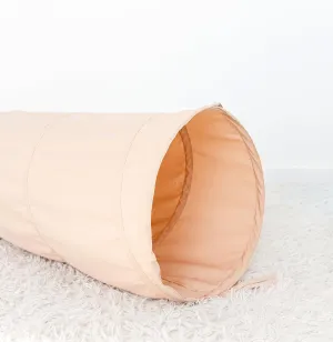 Lyla & Sage Play Co - Kids Play Tunnel - 6ft Pop Up Crawl Tunnel for Toddlers Babies - Collapsible Tunnel Toy Gift for Boy and Girl - Play Tunnel Tent Indoor & Outdoor (Canyon/Peach)