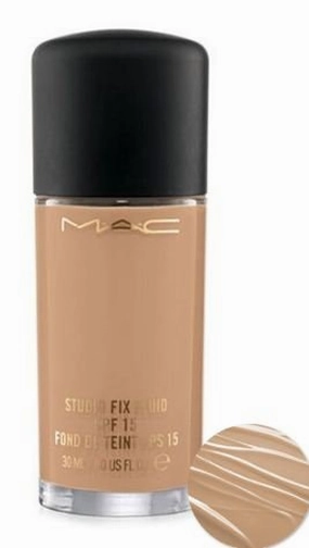 MAC Studio Fix Fluid Natural Matte Foundation SPF 15, 1 oz (NW10)