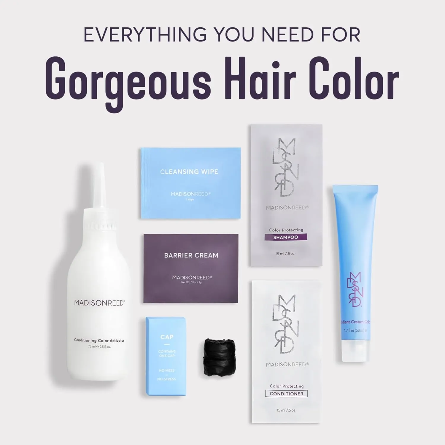 Madison Reed Radiant Hair Color Kit | 4.5NNN Dark Brown (Barletta Brown) for 100% Gray Hair Coverage | Salon Quality Permanent Hair Dye | PPD-Free & Ammonia-Free | (Packaging May Vary) 1 Pack