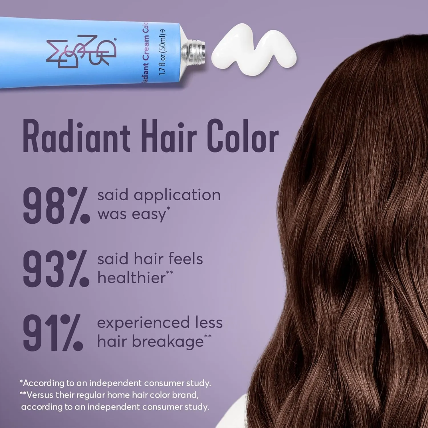 Madison Reed Radiant Hair Color Kit, Medium Chocolate Brown for 100% Gray Coverage, Ammonia-Free, 6NAC Verona Brown, Permanent Hair Dye, Pack of 1
