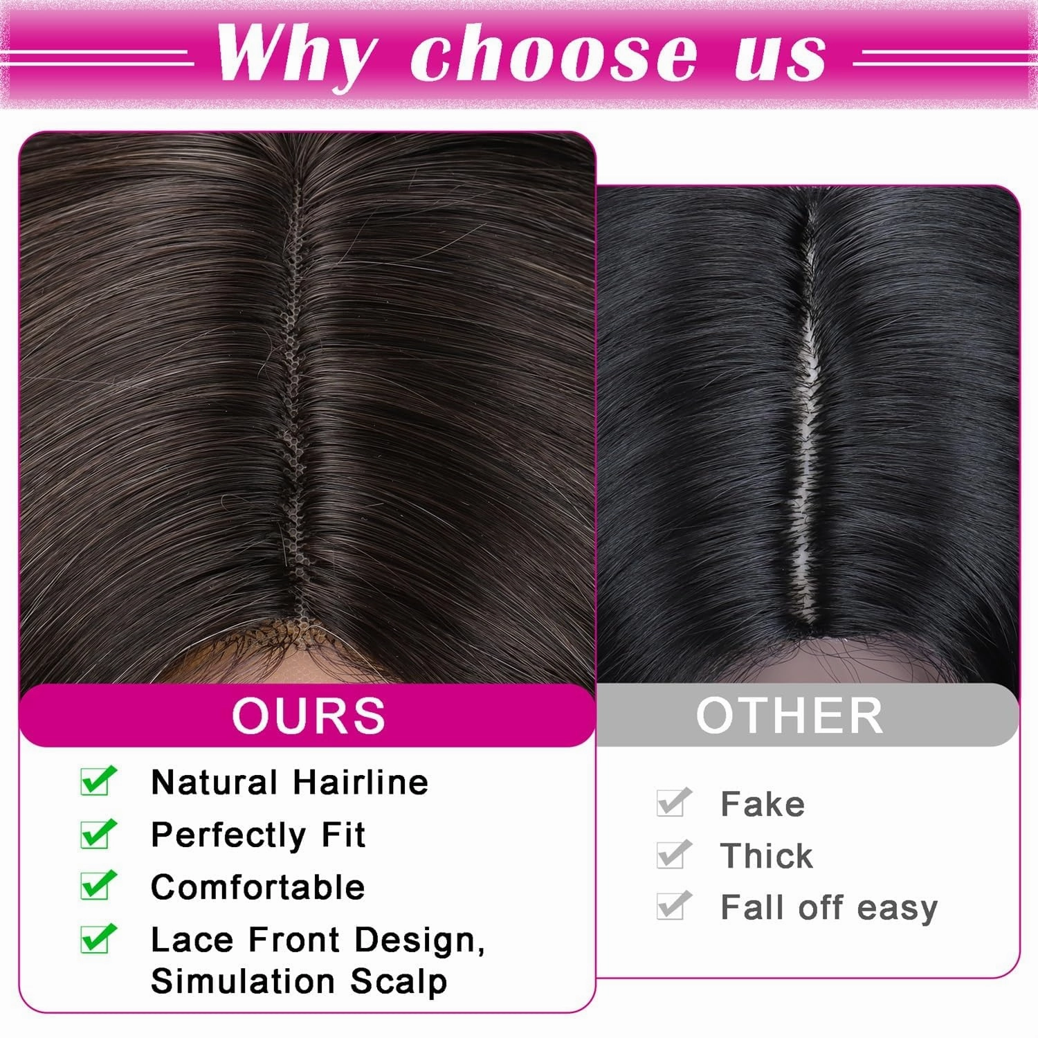 Mairead Long Curly Synthetic Wigs 28 Inch Curly Wigs for Black Women Loose Deep Wave Ash Blonde Lace Front Wig 4" Simulated Scalp Middle Part Natural Crimps Curls Hair Replacement Wigs