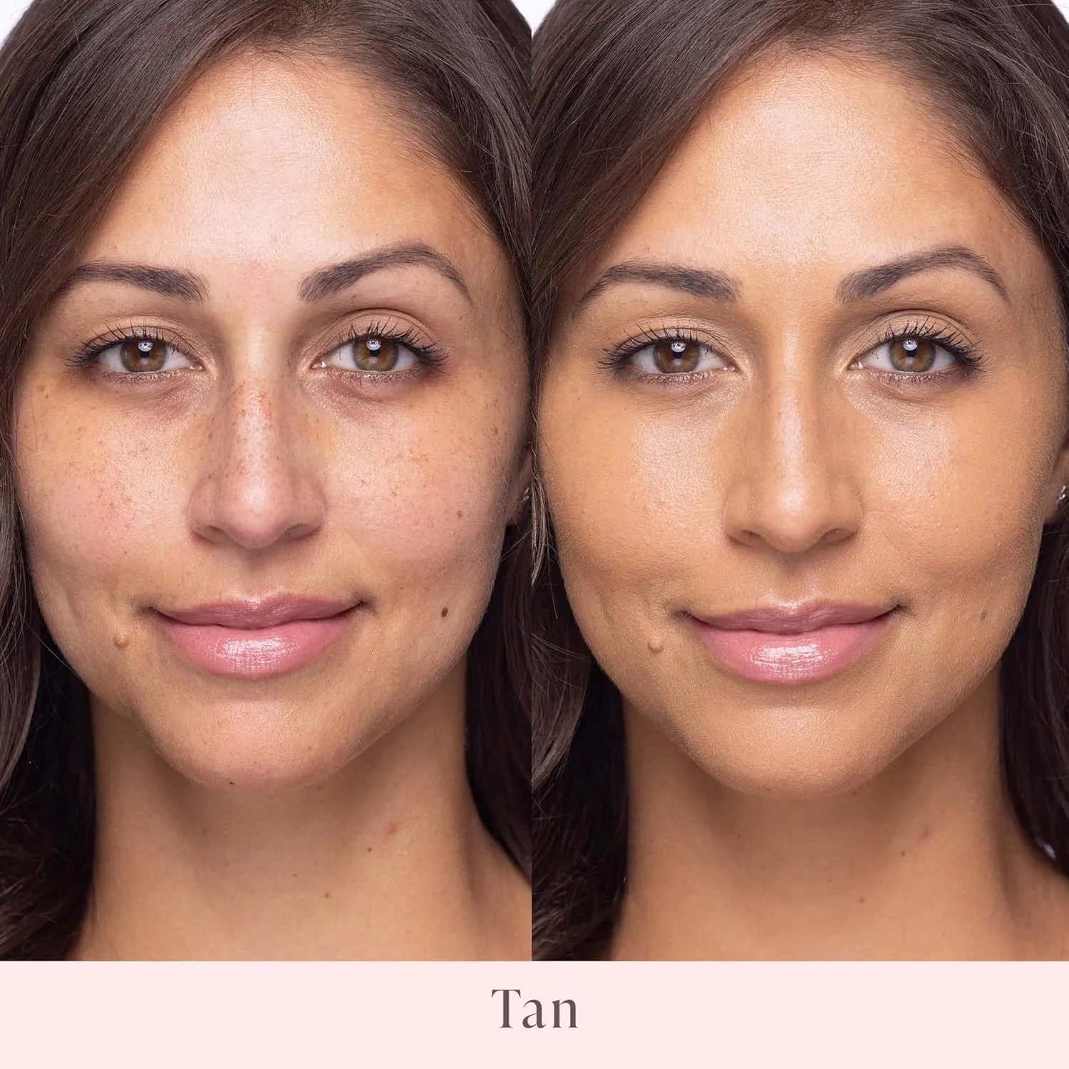 Mally Beauty Soft as Silk Powder Foundation - Tan - Buildable Light to Medium Coverage - Lightweight Matte Finish