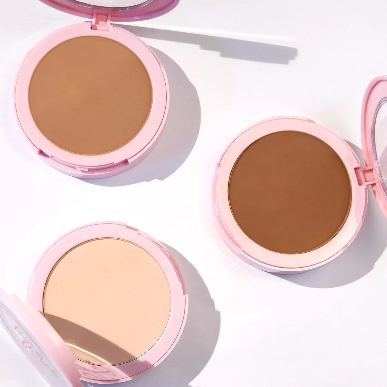 Mally Beauty Soft as Silk Powder Foundation - Tan - Buildable Light to Medium Coverage - Lightweight Matte Finish