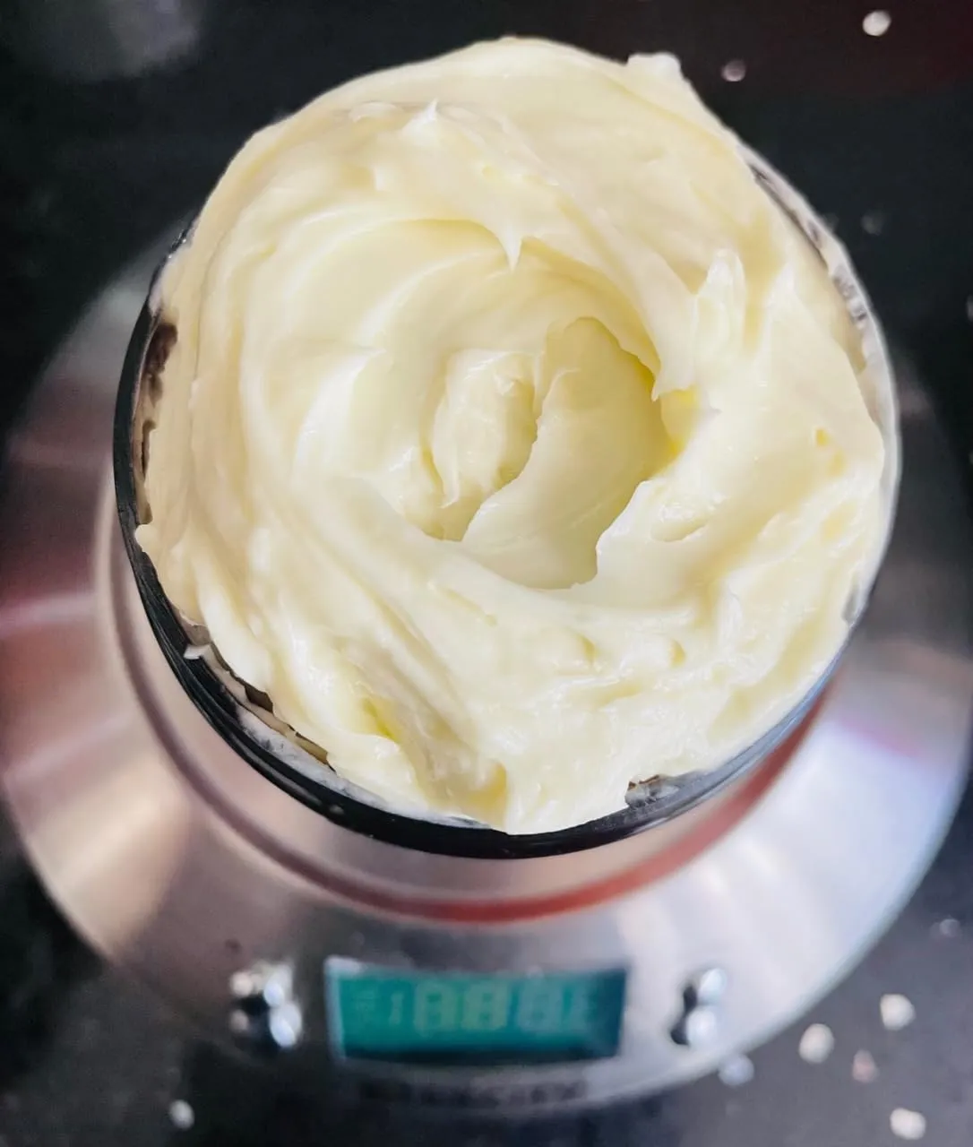 Mango Butter 2 LB by Oslove Organics -Pure, Natural, Hand -packed, Fresh & Fluffy in DIY mixes | Obtained from Mango seeds | Use for DIY leave in conditioner, Salves, Body Butter, Lotions & Soaps