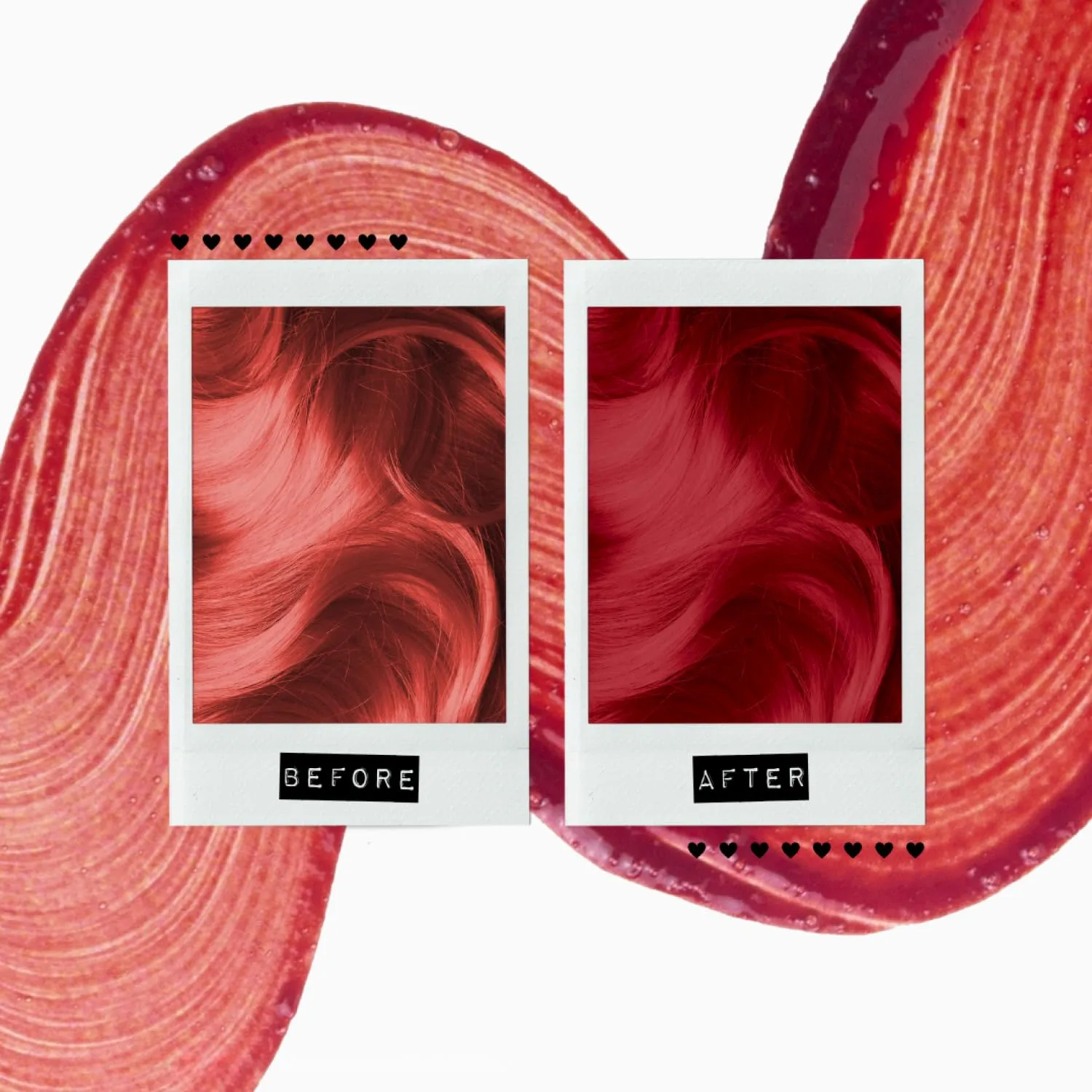 MANIC PANIC Love Colors Rock Me Red - Color Depositing Conditioner for Vibrant, Deep Blood Red Hair - Hydration, Vegan, Ammonia and Gluten-Free (8oz)