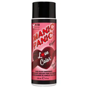 MANIC PANIC Love Colors Rock Me Red - Color Depositing Conditioner for Vibrant, Deep Blood Red Hair - Hydration, Vegan, Ammonia and Gluten-Free (8oz)