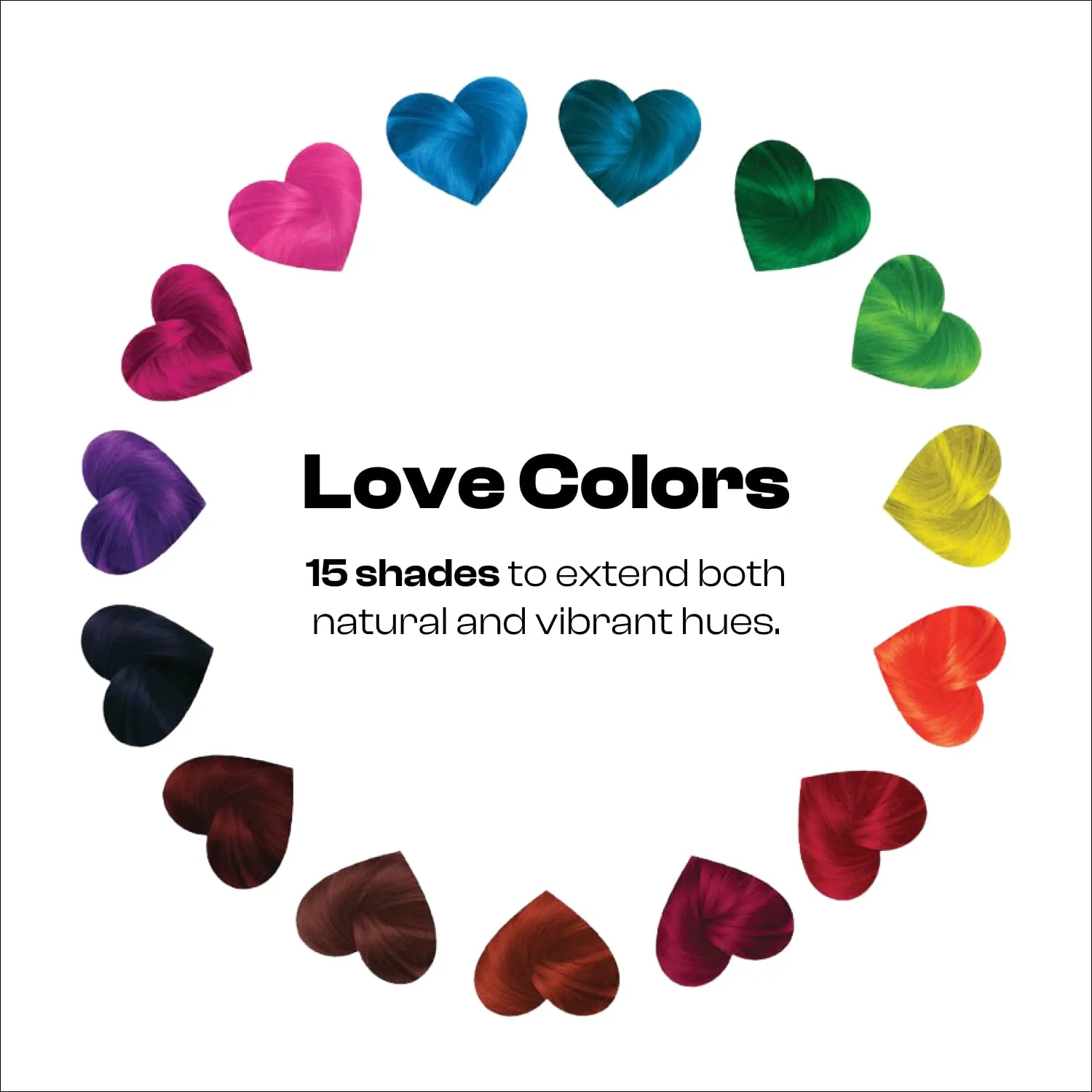 MANIC PANIC Love Colors Rock Me Red - Color Depositing Conditioner for Vibrant, Deep Blood Red Hair - Hydration, Vegan, Ammonia and Gluten-Free (8oz)