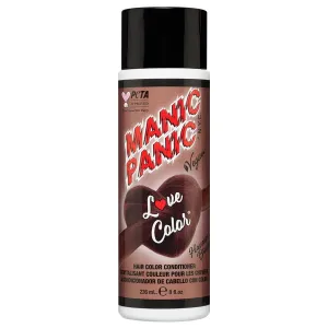 MANIC PANIC Warm Light Brown Color Depositing Conditioner - Love Color Hair Conditioner Keeps Hair Vibrant, Nourished & Refreshed - Formulated with Shea Butter & Quinoa - Havana Brown (8oz)