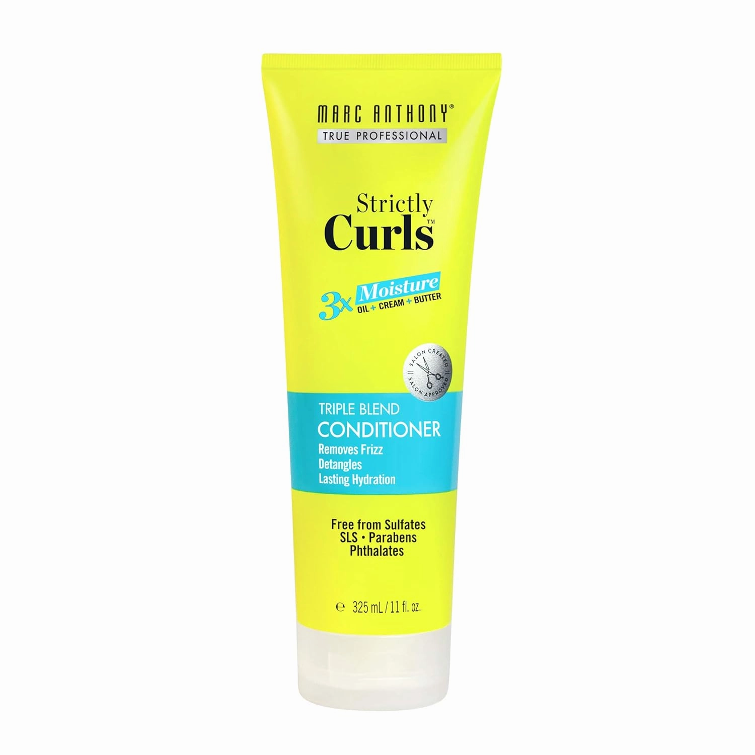 Marc Anthony 3X Moisture Deep Conditioner for Curl Enhancing & Shine – Shea Butter, Aloe Vera, Coconut Cream & Marula Oil – Sulfate Free Color Safe Coconut Oil Conditioner for Dry Damaged & Curly Hair