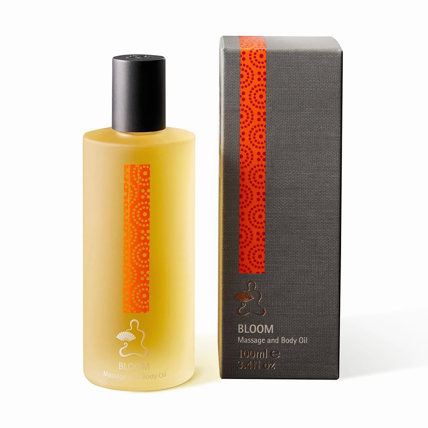 Massage and Body Oil - Luxury Hotel Amenity - Bloom - Ylang-ylang, Rose and Geranium - 3.4oz