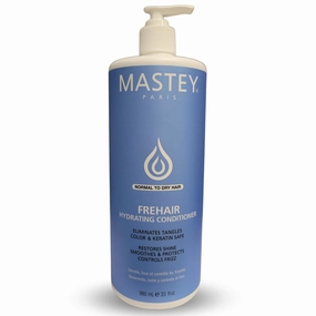Mastey Paris Professional Cream Hair Care, Sulfate Free, Lipid & Amino Acid Fortified, with UV Blocking Antioxidants - 33 fl oz (Conditioner-1 Count)