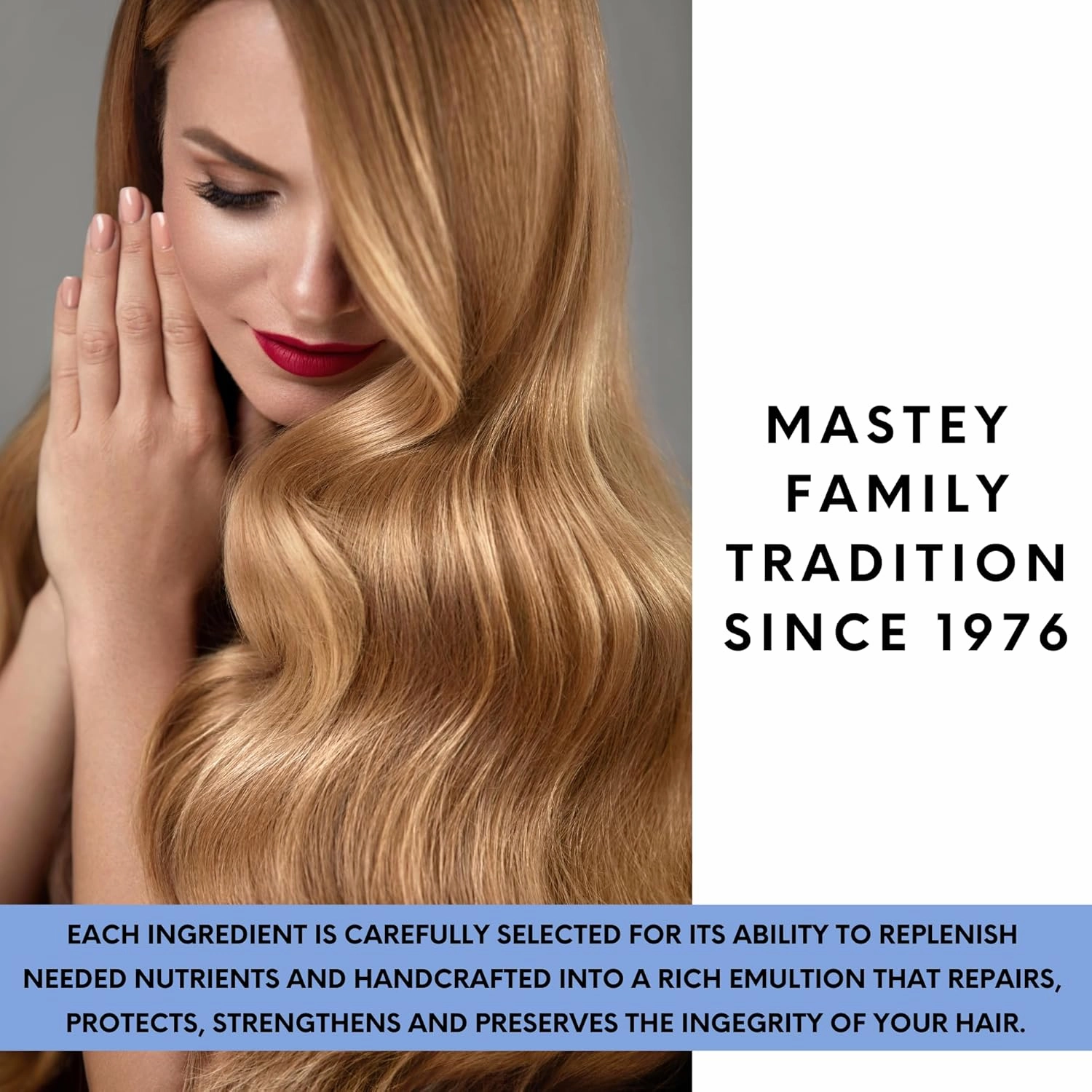 Mastey Paris Professional Cream Hair Care, Sulfate Free, Lipid & Amino Acid Fortified, with UV Blocking Antioxidants - 33 fl oz (Conditioner-1 Count)