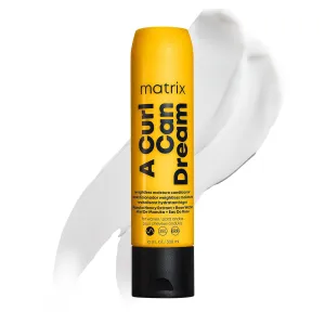 MATRIX A Curl Can Dream Weightless Moisture Conditioner For Wavy Hair, All Day Frizz Control, With Manuka Honey Extract, Silicone Free