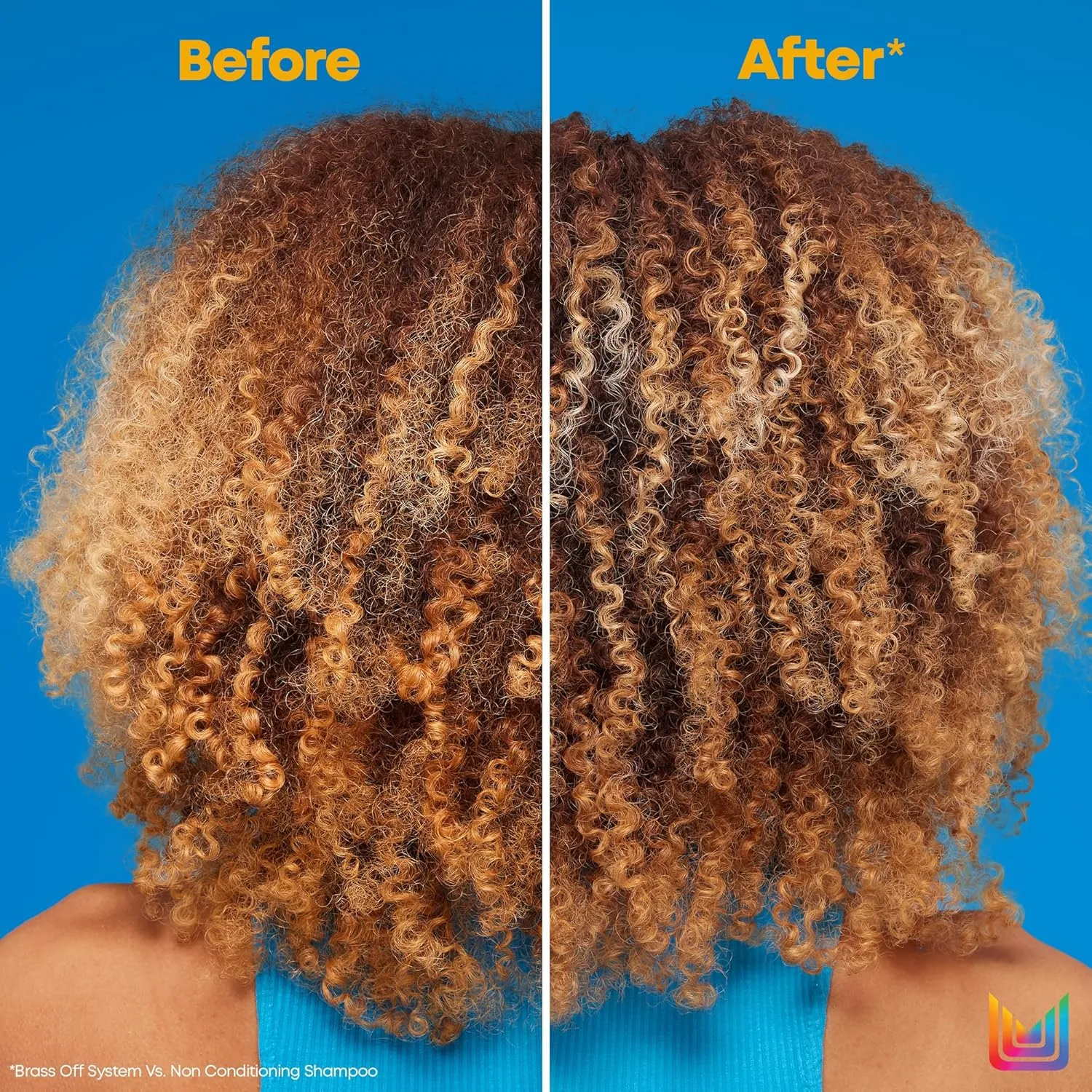 MATRIX Brass Off Blue Conditioner - Tones and Removes Brassy Orange Undertones, Pigmented Conditioner For Color Treated Hair and Lightened Brunettes, Salon Conditioner & Vegan