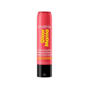 Matrix Glow Mania Conditioner - Preserves Color Vibrancy and Enhances Shine, Color Protecting, For Dull and Color-Treated Hair, Sulfate-Free, With Glycolic Acid & Rosehip Oil