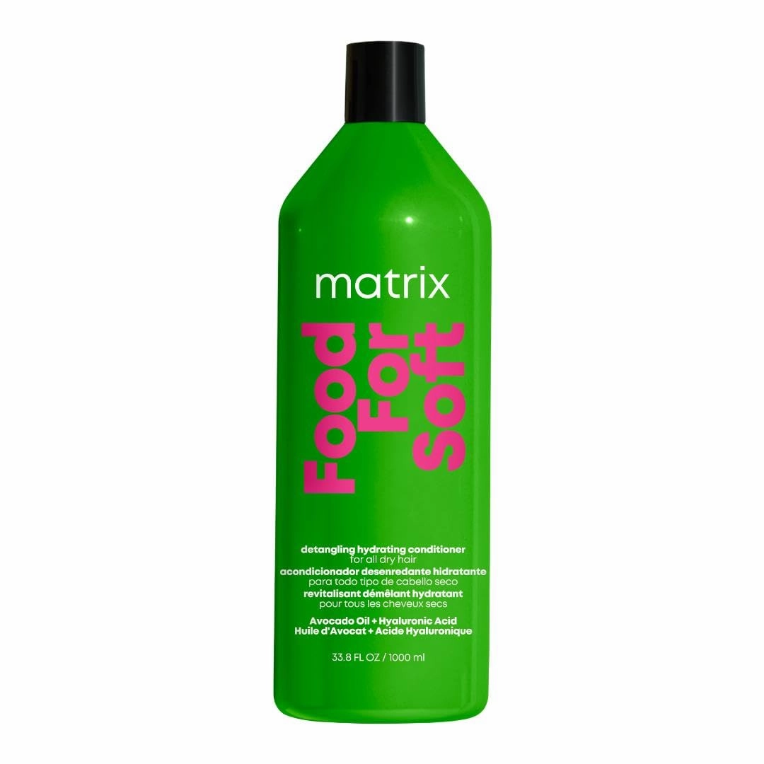 MATRIX Food For Soft Conditioner For Color-Treated, Dry and Brittle Hair - Moisturizes, Softens & Smooths, With Avocado Oil & Hyaluronic Acid, Vegan