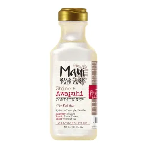 Maui Moisture Shine   Awapuhi Moisturizing Vegan Conditioner with Oils for Shiny Hair Silicone & SulfateFree Surfactant Aloe Conditioner to Hydrate Detangle Hair, Coconut, 13 Fl Oz