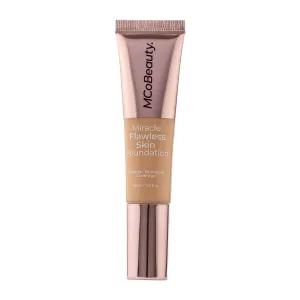 MCoBeauty Miracle Flawless Skin Foundation, 3 Light Nude, Natural, Buildable Coverage for All-Day Wear, Vegan, Cruelty Free Cosmetics