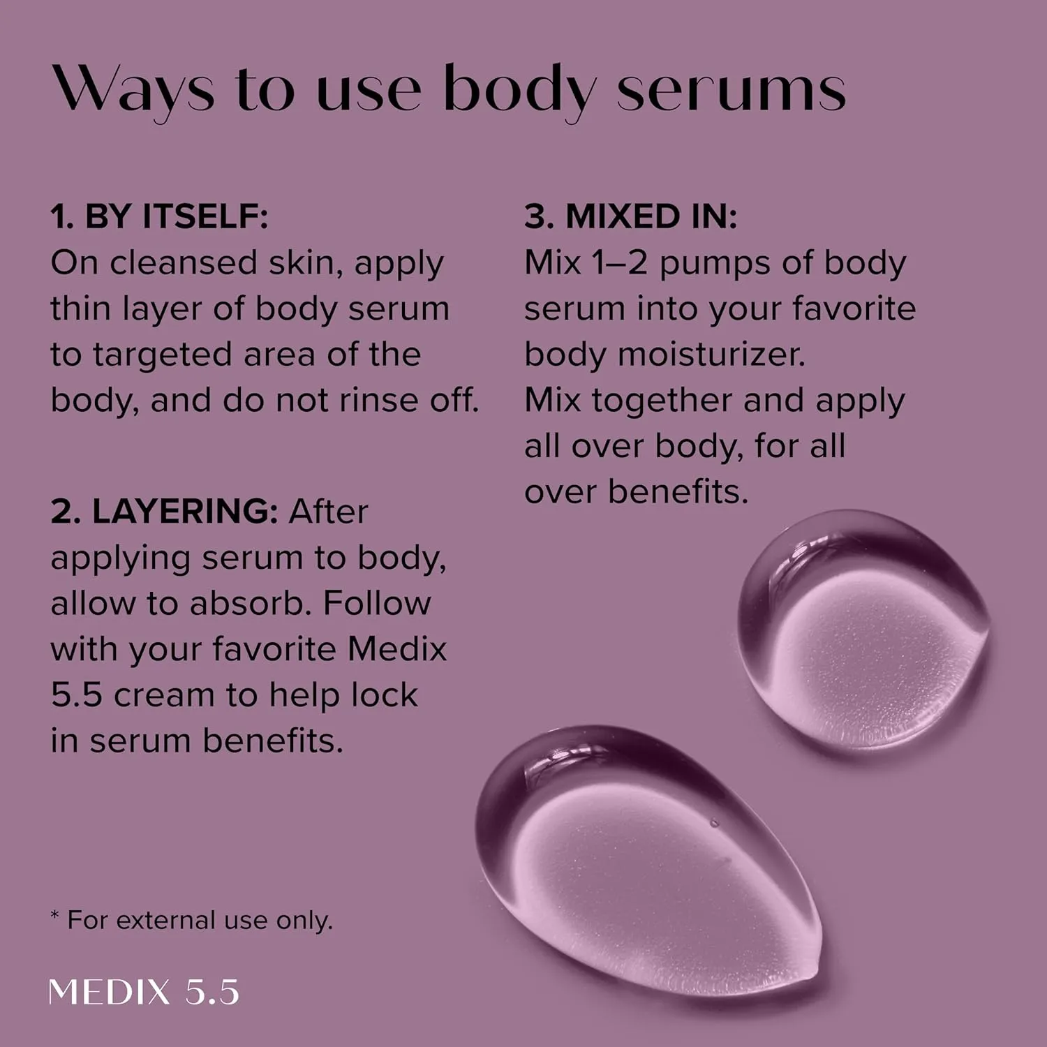 MEDIX Body & Face Moisturizer 20% Vitamin F Oil Hydrating Body Booster & Face Serum | Concentrated Vitamin F   Vitamin E Oil Super Serum For Skin Barrier | Crepey Skin Treatment, 1.7 Fl Oz