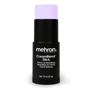Mehron Makeup CreamBlend Stick | Face Paint, Body Paint, & Foundation Cream Makeup | Perfect for Halloween .75 oz (21 g) (Pastel Purple)