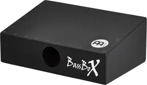 Meinl Percussion BASSBOX Acoustic Cajon Stomp Box with L-Shaped Beater, Black (VIDEO)