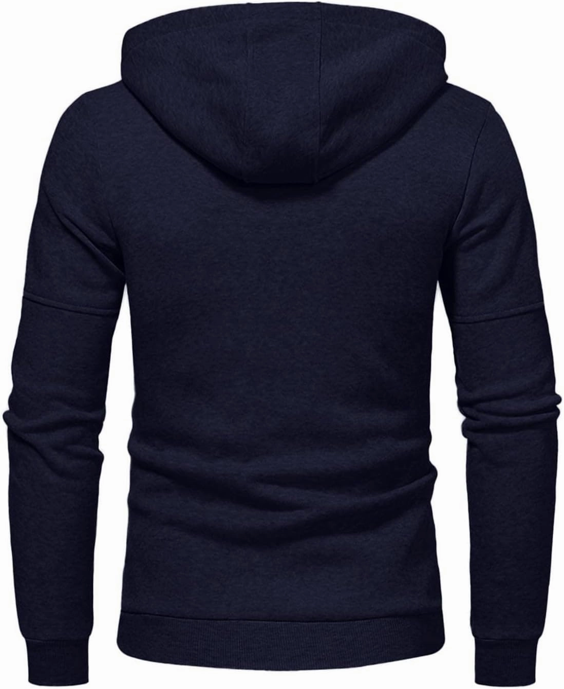 Men Hoodies Casual Hoodies Men's Spring And Autumn Long Sleeve Half Zip Long Sleeve Sweatshirt Sports Hooded Jacket