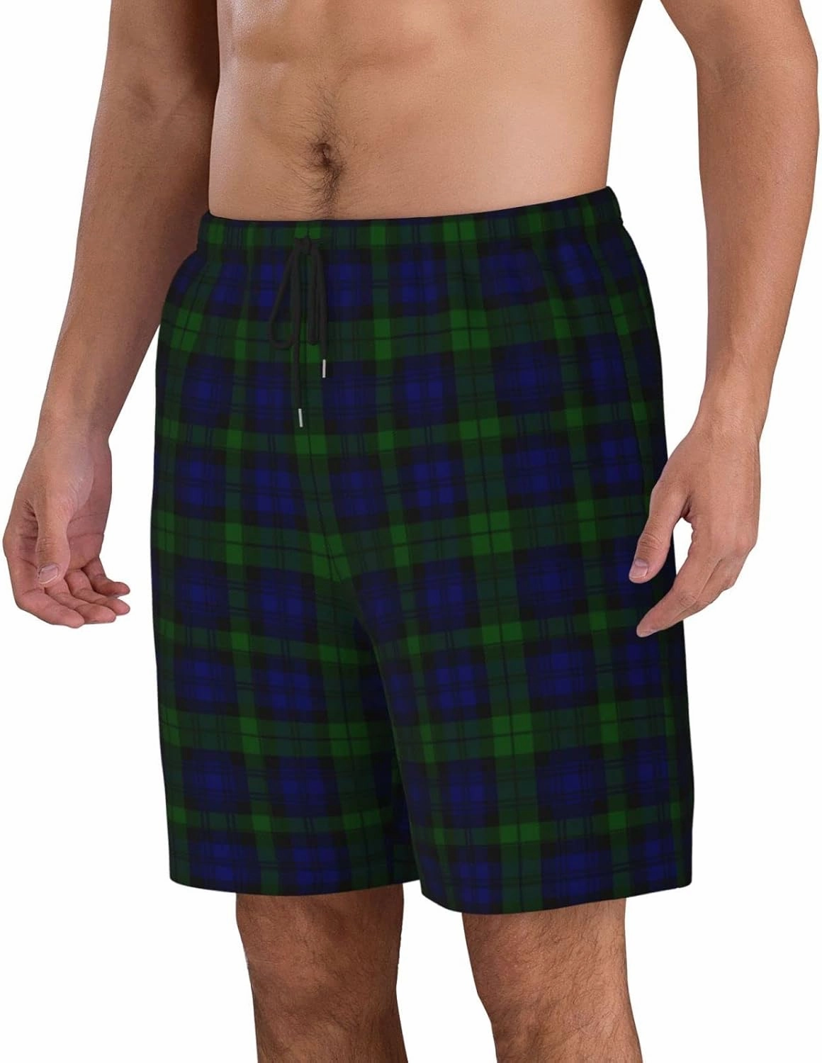 Men's Swim Trunks, Quick Dry Beach Shorts Summer Cool Beach Shorts with Mesh Lining