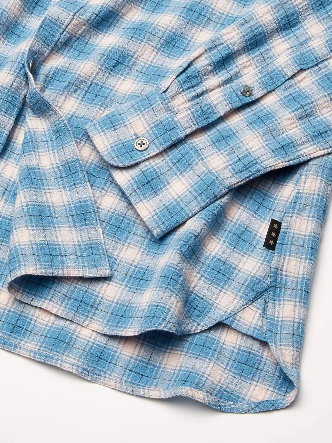 Men's Fulton Slim Fit Long Sleeve Sport Shirt, Clean Front