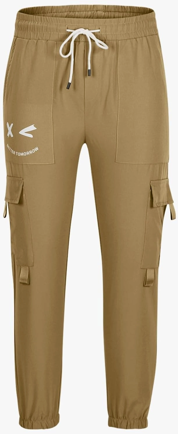 Mens Caro Pants Casual Athletic Work Hiking Joggers Elastic Waist Loose Baggy Utility Outdoor Fashion Sweatpants