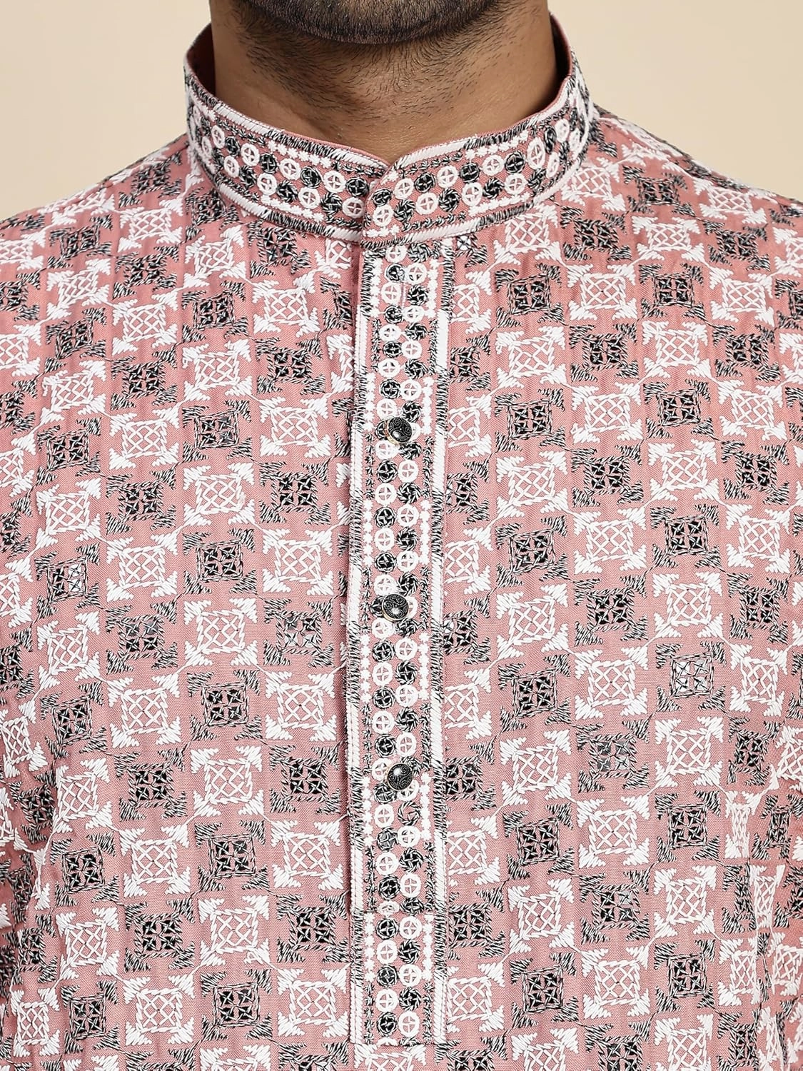 Mens Indian Traditional Cotton Kurta Sets, Men Kurta Set Indian Wedding Dress (A-119)
