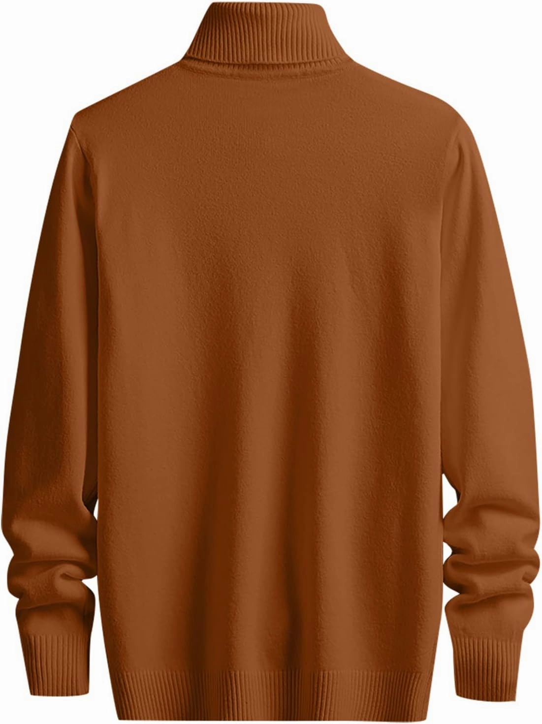Mens Turtleneck Sweaters,Casual Basic Knitted Sweater Slim Long Sleeve Classic Solid Pullover Knitwear Tops