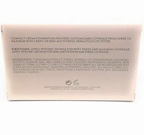 Merle Norman Total Finish Compact Makeup Medium Deep Neutral