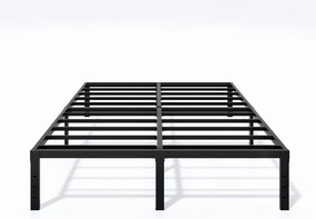 Metal Bed Frame Full Size - 14 Inch Heavy-Duty Full Platform Bed Frame No Box Spring Needed, Easy Assembly, Noise-Free, Sturdy Mattress Foundation, Underbed Storage Space