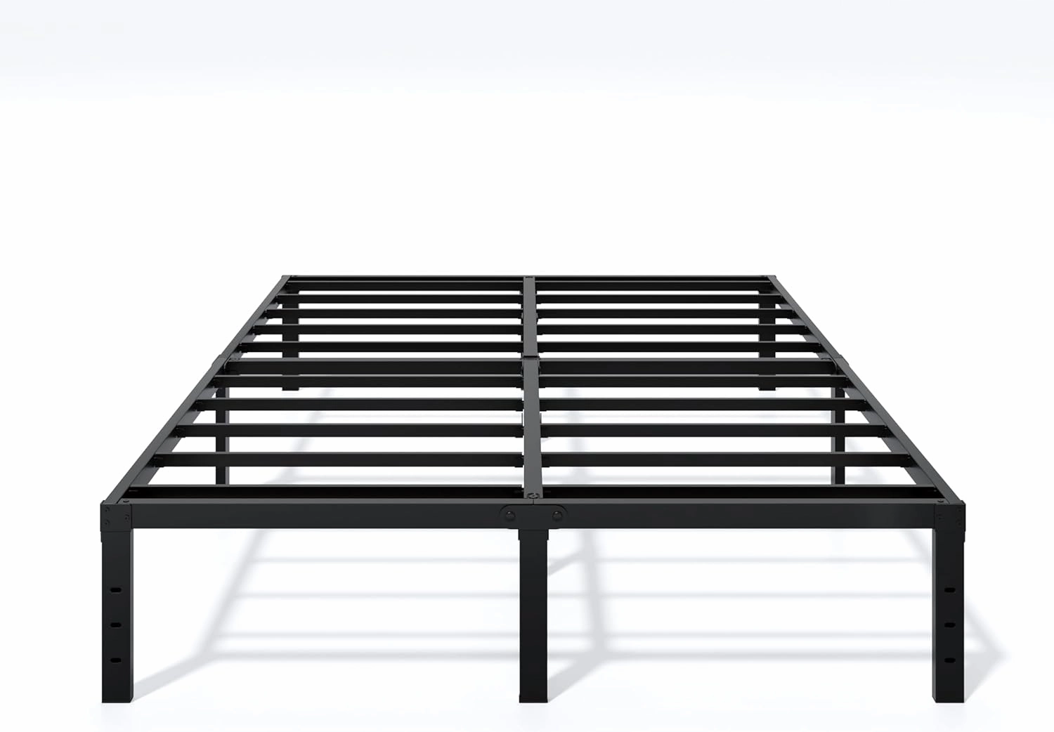 Metal Bed Frame Full Size - 14 Inch Heavy-Duty Full Platform Bed Frame No Box Spring Needed, Easy Assembly, Noise-Free, Sturdy Mattress Foundation, Underbed Storage Space