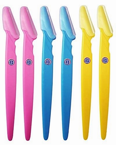 Metrey Eyebrow Razor for Women & Girls Set of 6pcs